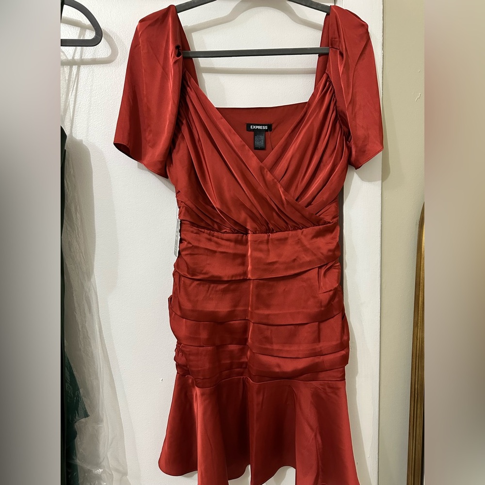 Express Women's Red Dress